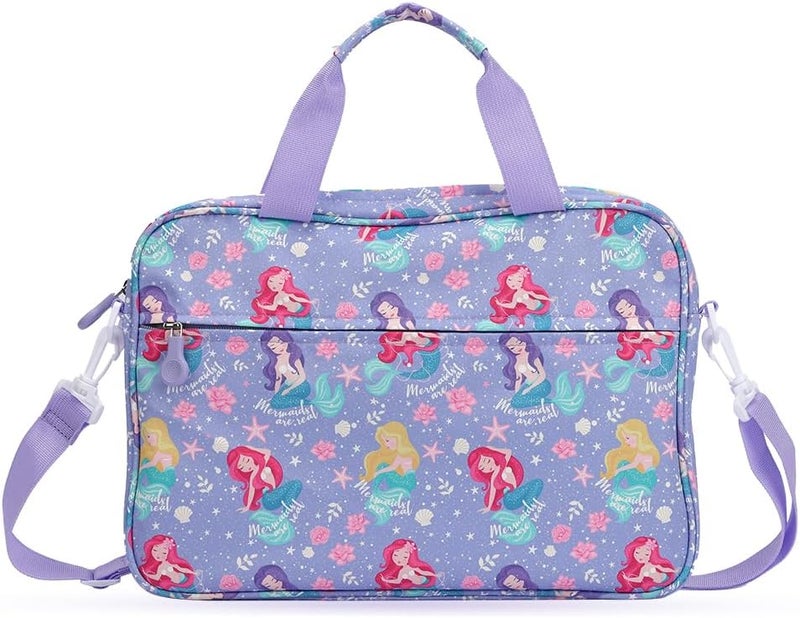 FunnyWin Kids Tablet Bag for Boy Girl Toddler Carrying Tablet Sleeve Carrying with Handle Shoulder Strap 13 inch - Image 1